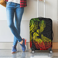 Aotearoa Moko Tribal Tattoo Luggage Cover New Zealand Maori Penguin and Fantail Reggae Style