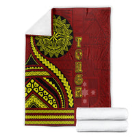 Kolisi Tonga Atele Blanket Ngatu and Polynesian Pattern LT03 - Polynesian Pride