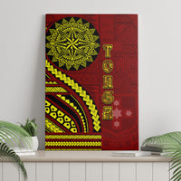 Kolisi Tonga Atele Canvas Wall Art Ngatu and Polynesian Pattern LT03 - Polynesian Pride