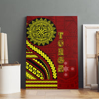 Kolisi Tonga Atele Canvas Wall Art Ngatu and Polynesian Pattern LT03 - Polynesian Pride