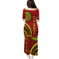 Kolisi Tonga Atele Family Matching Puletasi and Hawaiian Shirt Ngatu and Polynesian Pattern LT03 - Polynesian Pride