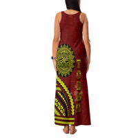 Kolisi Tonga Atele Family Matching Tank Maxi Dress and Hawaiian Shirt Ngatu and Polynesian Pattern LT03 - Polynesian Pride