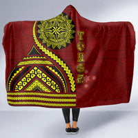 Kolisi Tonga Atele Hooded Blanket Ngatu and Polynesian Pattern LT03 - Polynesian Pride