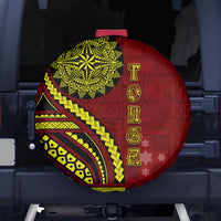 Kolisi Tonga Atele Spare Tire Cover Ngatu and Polynesian Pattern LT03 - Polynesian Pride