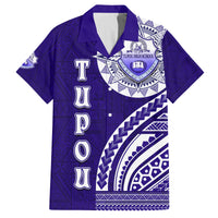Tupou College Toloa Family Matching Long Sleeve Bodycon Dress and Hawaiian Shirt Ngatu and Polynesian Pattern