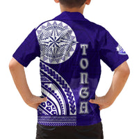 Tupou College Toloa Hawaiian Shirt Ngatu and Polynesian Pattern LT03 - Polynesian Pride