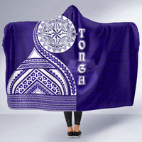 Tupou College Toloa Hooded Blanket Ngatu and Polynesian Pattern LT03 - Polynesian Pride