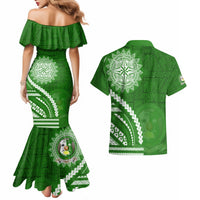 Liahona High School Couples Matching Mermaid Dress and Hawaiian Shirt Ngatu and Polynesian Pattern LT03 - Polynesian Pride