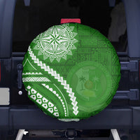 Liahona High School Spare Tire Cover Ngatu and Polynesian Pattern LT03 - Polynesian Pride