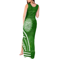 Liahona High School Tank Maxi Dress Ngatu and Polynesian Pattern LT03 - Polynesian Pride