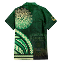 Saineha High School Hawaiian Shirt Ngatu and Polynesian Pattern LT03 - Polynesian Pride