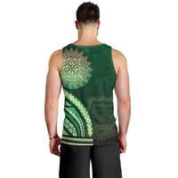 Saineha High School Men Tank Top Ngatu and Polynesian Pattern LT03 - Polynesian Pride
