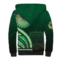 Saineha High School Sherpa Hoodie Ngatu and Polynesian Pattern LT03 - Polynesian Pride