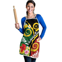 Melanesian Vanuatu Tribal Boar Tusk Apron Tropical Plants and Namele Motifs LT03 - Polynesian Pride