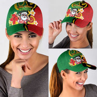 Vanuatu Christmas Classic Cap Funny Santa with Namele and Boar Tusk Tribal LT03 - Polynesian Pride