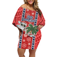 hawaii-christmas-family-matching-off-shoulder-short-dress-and-hawaiian-shirt-the-santa-surfing-hawaii-xmas-style