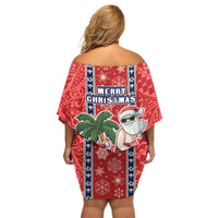 hawaii-christmas-off-shoulder-short-dress-the-santa-surfing-hawaii-xmas-style