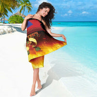 Samoan Siva Afi Sarong Tribal Performers of Samoan Fire Knife Dancing