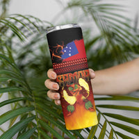 Samoan Siva Afi Skinny Tumbler Tribal Performers of Samoan Fire Knife Dancing