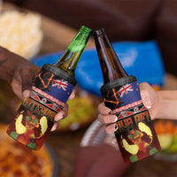 Aotearoa Siva Afi 4 in 1 Can Cooler Tumbler Tribal Performers of Aotearoa Fire Knife Dancing