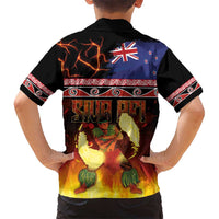 Aotearoa Siva Afi Hawaiian Shirt Tribal Performers of Aotearoa Fire Knife Dancing LT03 - Polynesian Pride