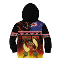 Aotearoa Siva Afi Kid Hoodie Tribal Performers of Aotearoa Fire Knife Dancing
