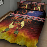 Aotearoa Siva Afi Quilt Bed Set Tribal Performers of Aotearoa Fire Knife Dancing LT03 - Polynesian Pride