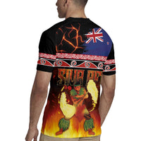 Aotearoa Siva Afi Rugby Jersey Tribal Performers of Aotearoa Fire Knife Dancing LT03 - Polynesian Pride