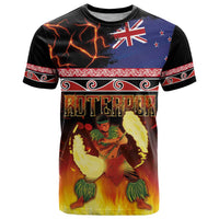 Aotearoa Siva Afi T Shirt Tribal Performers of Aotearoa Fire Knife Dancing LT03 Black - Polynesian Pride