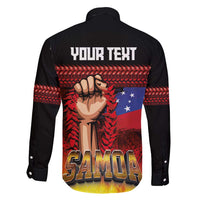 Personalised Samoan Spirit - Samoa Tribal Heritage Family Matching Summer Maxi Dress and Hawaiian Shirt