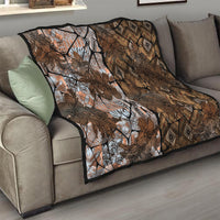 Fiji Masi Tapa Tribal Quilt Old Hibiscus Vintage Style LT03 - Polynesian Pride