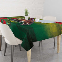 Cook Islands ANDAC Day Tablecloth Honor and Remember Soliders-Forever in My Thoughts Grunge Style LT03 - Polynesian Pride
