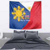 Philippines Independence Day Tapestry Araw ng Kalayaan Polynesian Sun and YAKAN Pattern