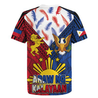 Philippines Independence Day 126th Anniversary Rugby Jersey Polynesian Pattern National Flag Style