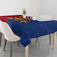 Philippines Independence Day 126th Anniversary Tablecloth Polynesian Pattern National Flag Style