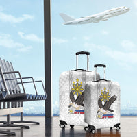 Philippines Eagle Week Luggage Cover Polynesian Pattern Barong Style