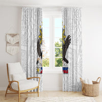 Philippines Eagle Week Window Curtain Polynesian Pattern Barong Style