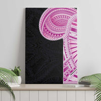 Samoan Art Tattoo Polynesian Pattern Canvas Wall Art Pink Out Color LT03 - Polynesian Pride