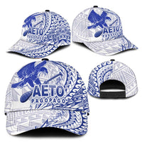 American Samoa Pago Pago Aeto Classic Cap Wingstyle Blue-White Color LT03 - Polynesian Pride