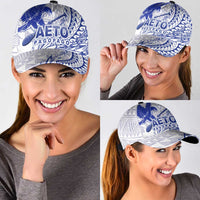 American Samoa Pago Pago Aeto Classic Cap Wingstyle Blue-White Color LT03 - Polynesian Pride