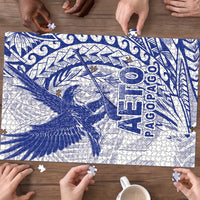 Samoa Pago Pago Aeto Puzzle Wingstyle Blue-White Color LT03