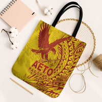 Samoa Pago Pago Aeto Tote Bag Wingstyle Red-Gold Color - Polynesian Pride