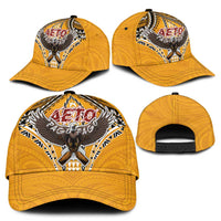American Samoa Pago Pago Aeto Classic Cap Bald Eagle with Polynesian Art Tattoos LT03 - Polynesian Pride