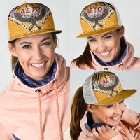 American Samoa Pago Pago Aeto Mesh Trucker Cap Bald Eagle with Polynesian Art Tattoos LT03 - Polynesian Pride