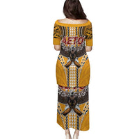 Samoa Pago Pago Aeto Puletasi Bald Eagle with Polynesian Art Tattoos - Polynesian Pride