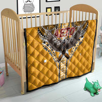 Samoa Pago Pago Aeto Quilt Bald Eagle with Polynesian Art Tattoos - Polynesian Pride