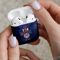 Rugby Toa Samoa AirPods Case Champions Six Eight Five LT03 - Polynesian Pride