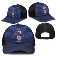 Toa Samoa Rugby Baseball Net Cap Champions Six Eight Five LT03 - Polynesian Pride