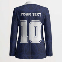 Custom Rugby Toa Samoa Blazer Champions Six Eight Five - Polynesian Pride