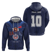 Custom Rugby Toa Samoa Hoodie Champions Six Eight Five - Polynesian Pride